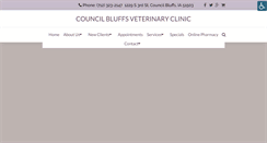 Desktop Screenshot of cbvetclinic.com